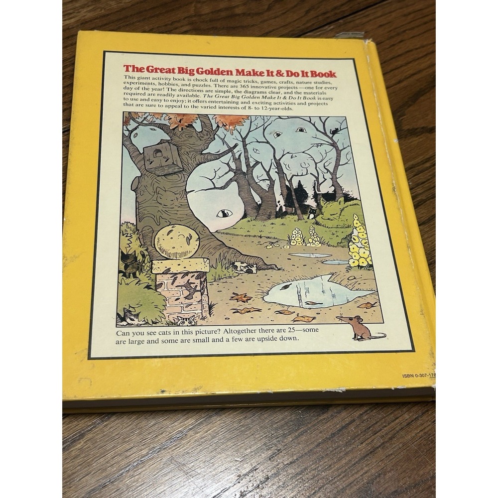 The Great Big Golden Make It & Do It Book Kids' Craft 365 Activities - Picture 4 of 5